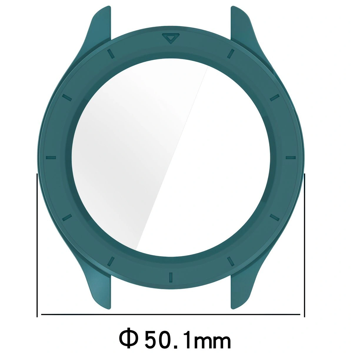 Wymiary etui Bizon Case Watch Adamo do Xiaomi Watch S4